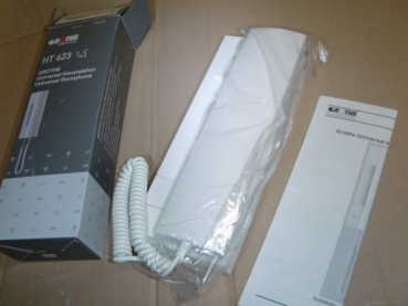 HT 623 Haustelefon universal (1+n, 2+n, 4+n Mehrdraht), weiß